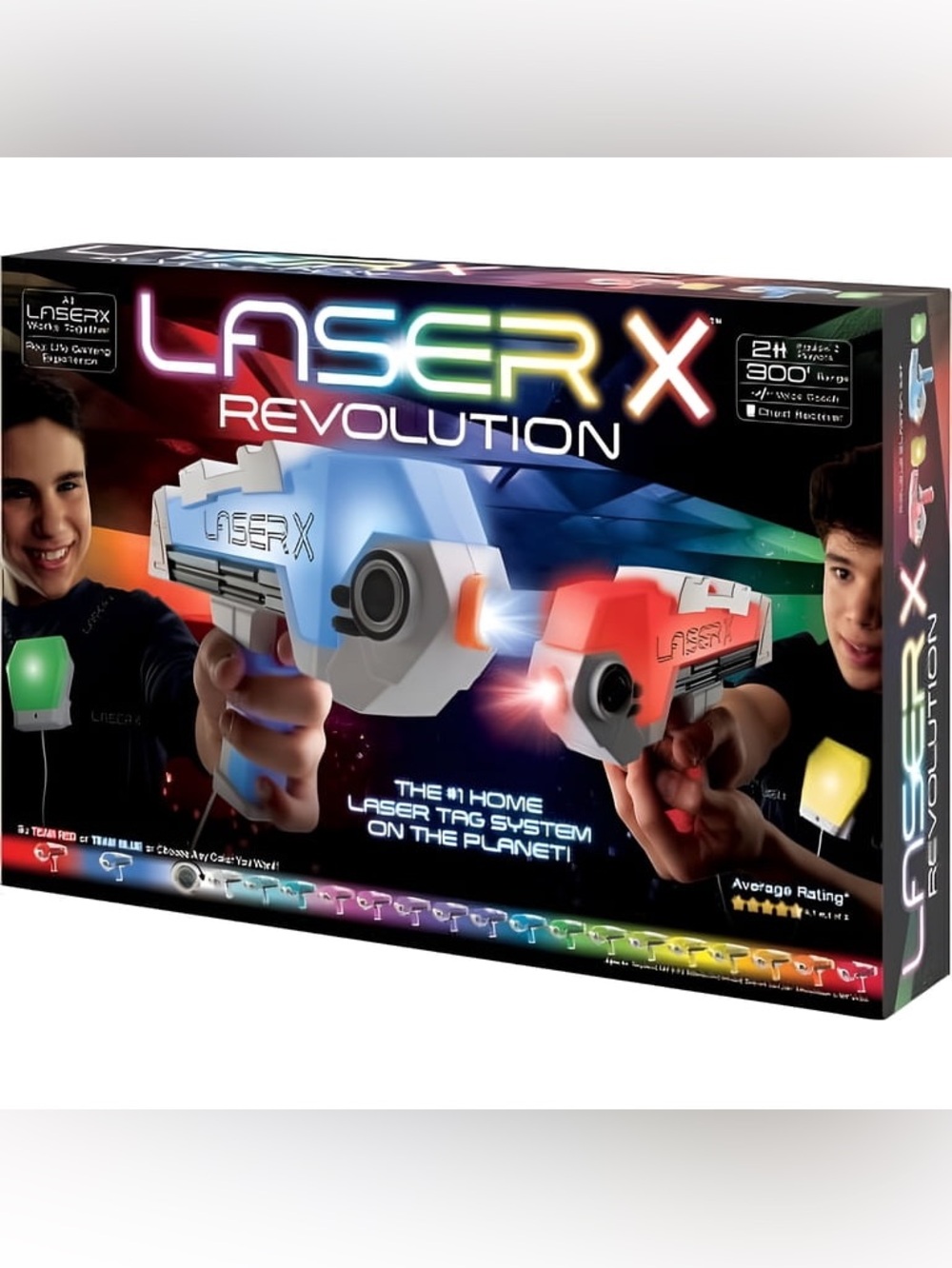 Laser X Revolution Two-Player Laser Tag Gaming Set